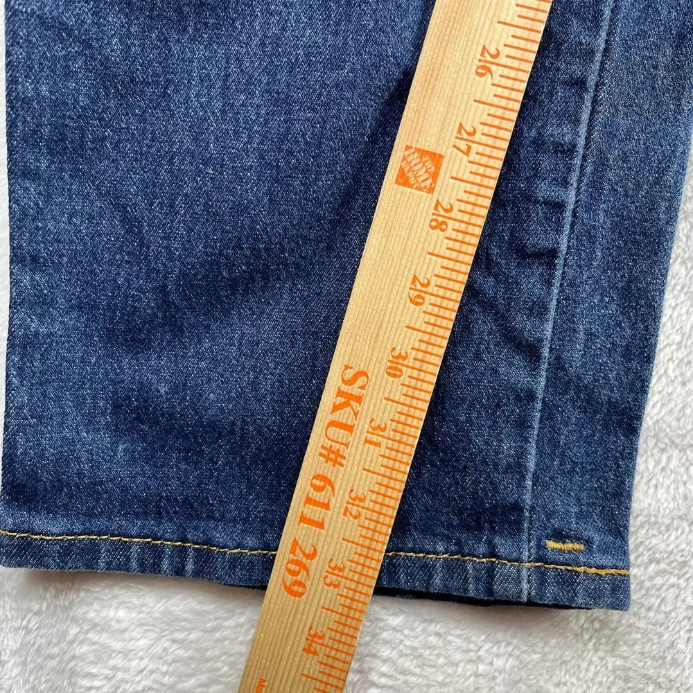 Levi's Western Fit Jeans‎ Men's Blue Denim Straight Leg Classic Zip Fly - 36X33
